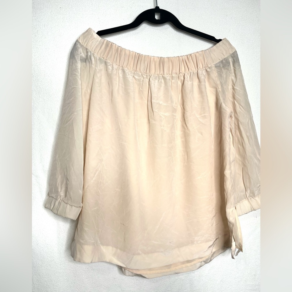 Aritzia Babaton Phineas Off The Shoulder Blouse Sz S